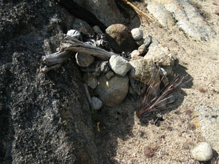 Mini Campsite South of Upper Summit City Creek ford